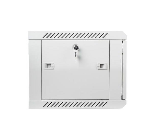 LANBERG Szafa instalacyjna wisząca 19'' 6U 600X450mm szara (drzwi szklane) WF01-6406-10S - 455388 - zdjęcie 4